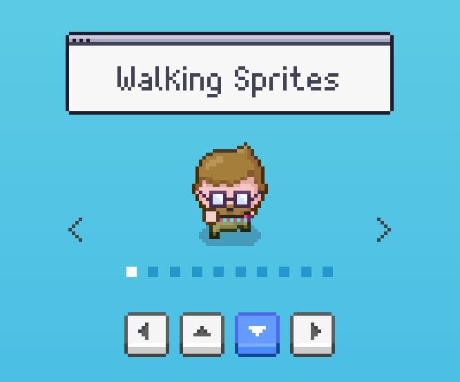 Walking Sprites Demo